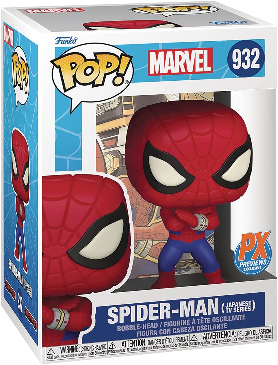 Funko Pop! Marvel: Spider - Man 932 Japanese TV Series PX Previews Exclusive - Fundom