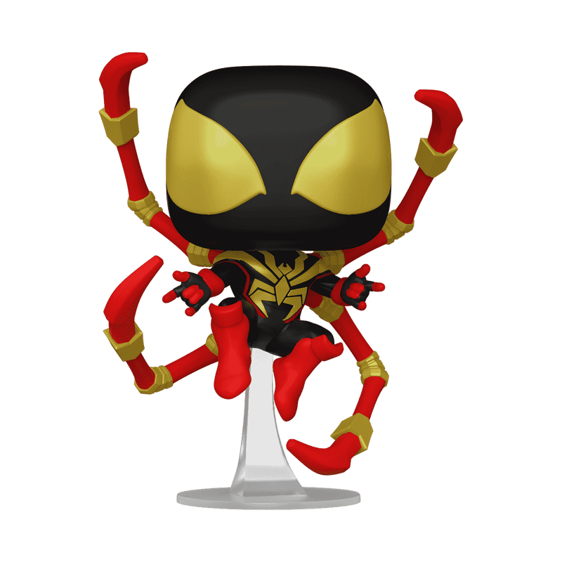 Funko Pop! Marvel: Spider - Man - Miles Morales Iron Spider With Mask 1448 - Fundom