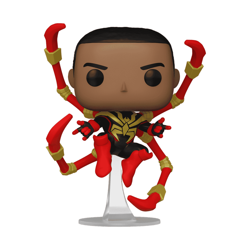 Funko Pop! Marvel: Spider - Man - Miles Morales Iron Spider Without Mask Chase 1448 - Fundom