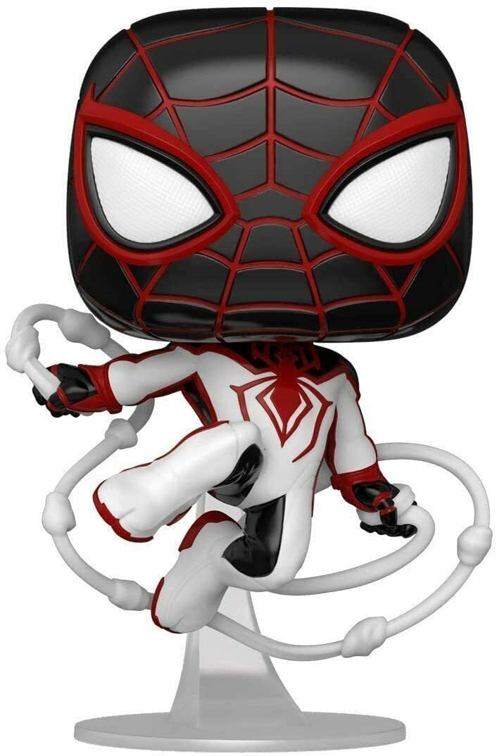 Funko Pop! Marvel Spider - Man - Miles Morales (T.R.A.C.K. Suit) Vinyl Figure - Fundom