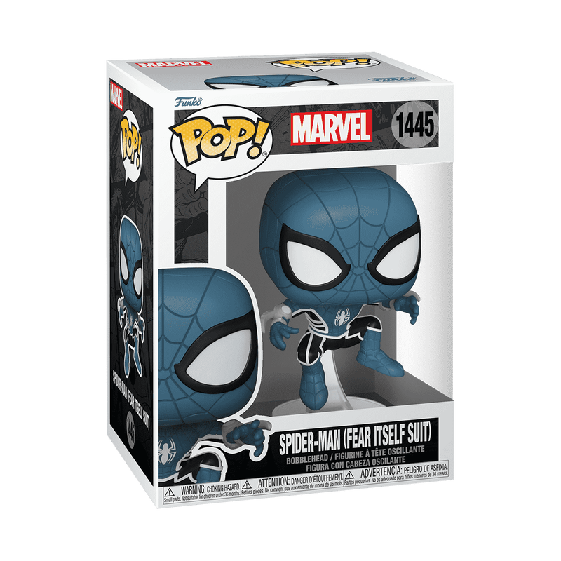 Funko Pop! Marvel: Spider - Man - Spider - Man Fear Itself Suit Glow - in - the - Dark 1445 - Fundom