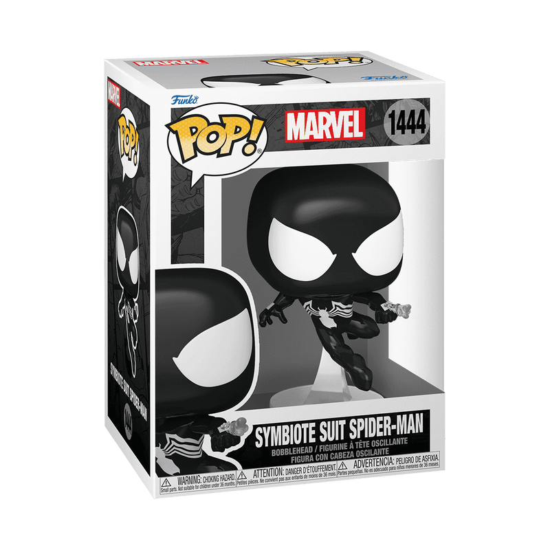 Funko Pop! Marvel: Spider - Man - Symbiote Suit Spider - Man 1444 - Fundom