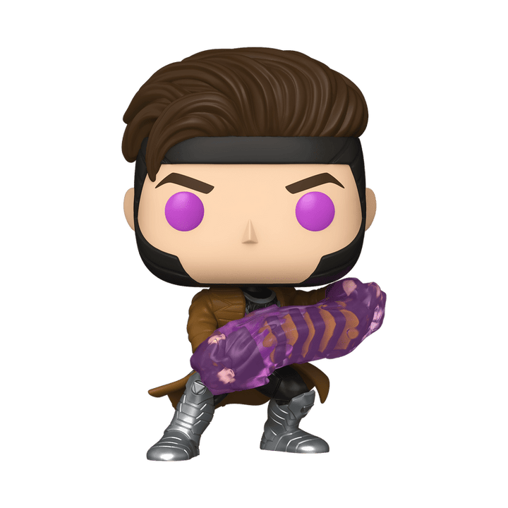 Funko Pop! Marvel Studios: Deadpool & Wolverine - Gambit with Charged Cards 1496 - Fundom