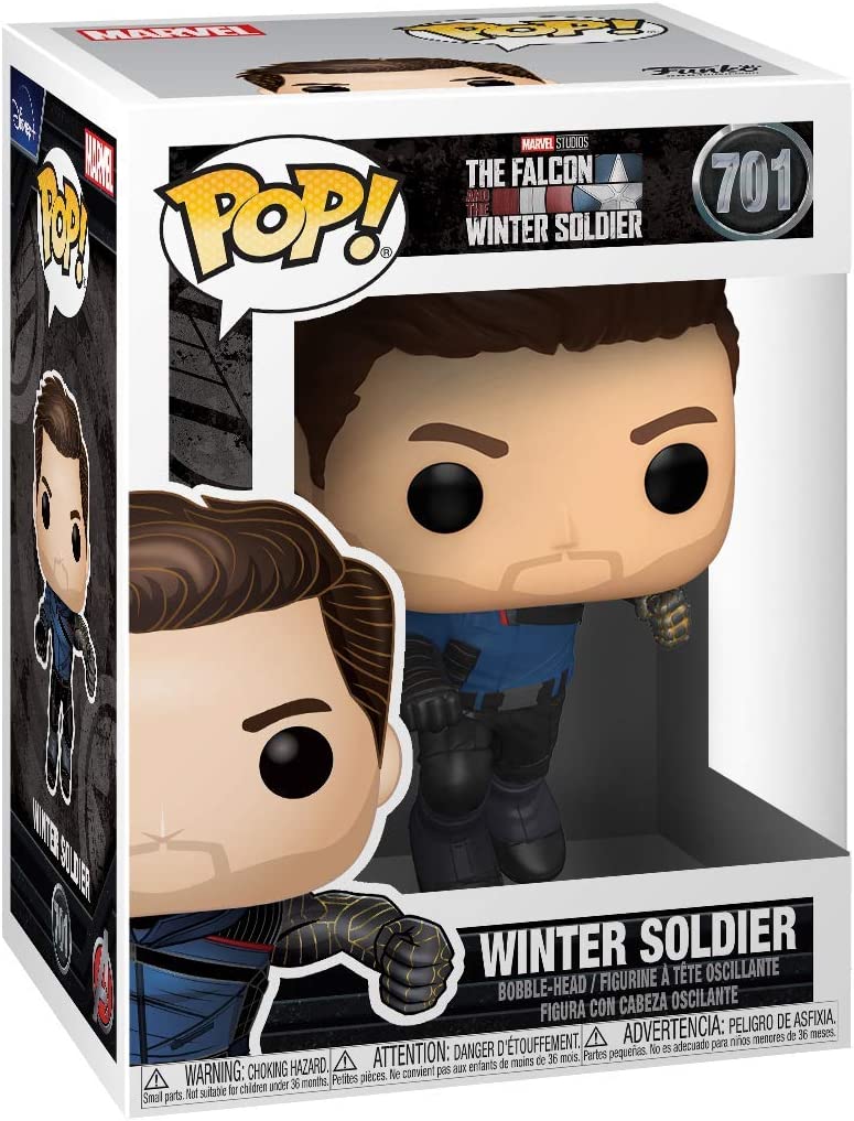 Funko Pop! Marvel: The Falcon and The Winter Soldier - Winter Soldier Vinyl Figure - Fundom