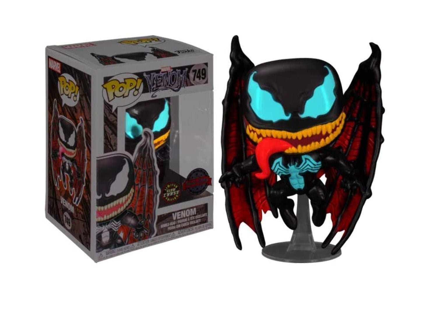 Funko Pop! Marvel Venom With Wings DITD Chase Exclusive Vinyl Figure - Fundom
