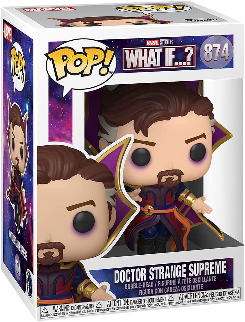 Funko Pop! Marvel: What If? - Doctor Strange Supreme Vinyl Figure - Fundom