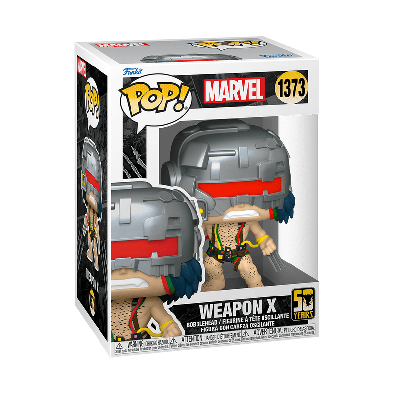 Funko Pop! Marvel: Wolverine 50th Anniversary - Weapon X 1373 - Fundom