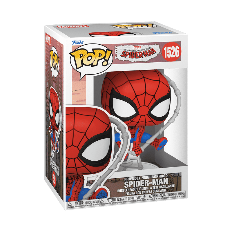 Funko Pop! Marvel: Your Friendly Neighborhood Spider - Man 1526 - Fundom