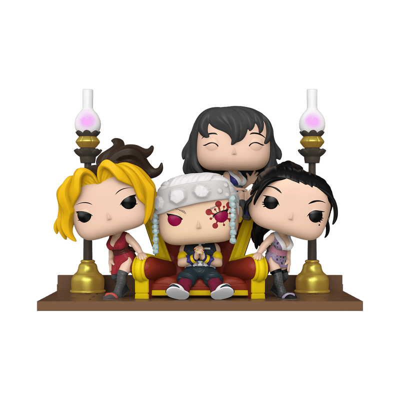 Funko Pop! Moment: Demon Slayer: Kimetsu no Yaiba - Tengen with His Wives 1944 2025 Summer Convention Exclusive - Fundom