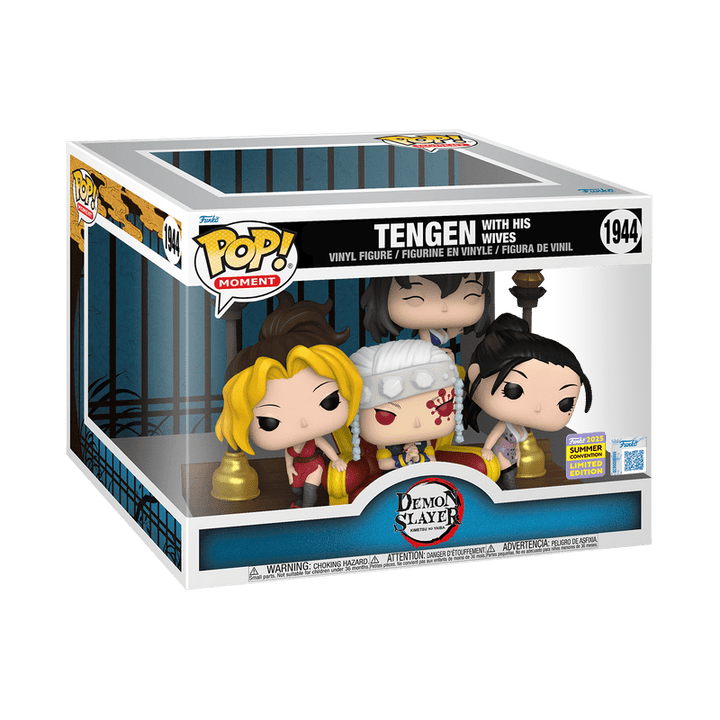 Funko Pop! Moment: Demon Slayer: Kimetsu no Yaiba - Tengen with His Wives 1944 2025 Summer Convention Exclusive - Fundom
