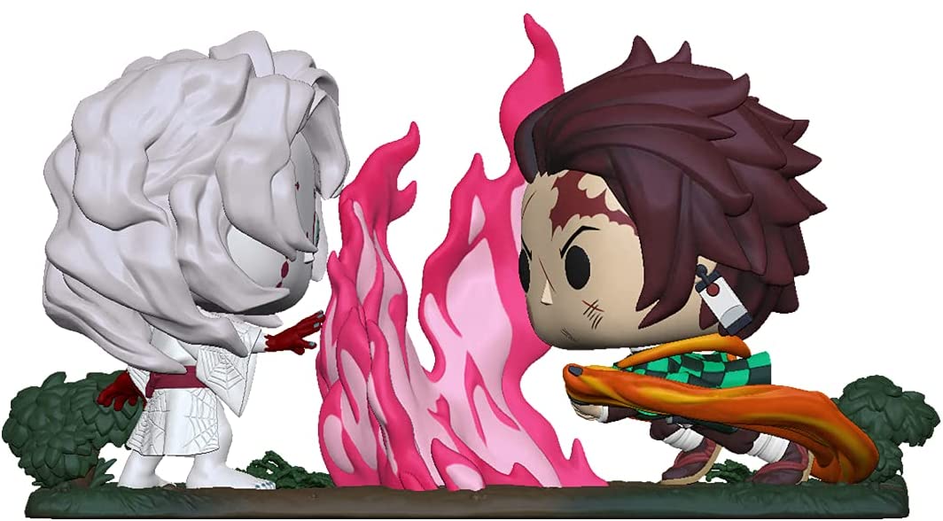 Funko Pop! Moment: Demon Slayer - Tanjiro vs. Rui Vinyl Figure - Fundom