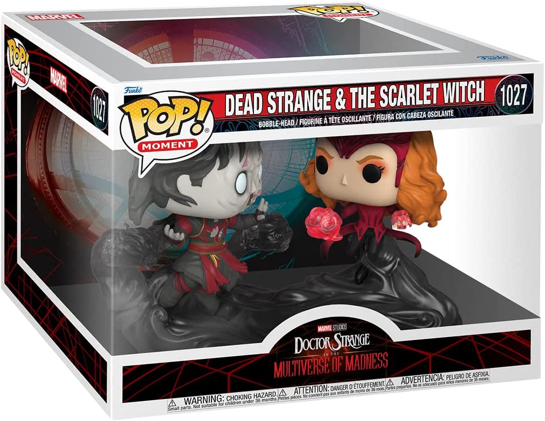 Funko Pop! Moment Marvel: Doctor Strange Multiverse of Madness - Dead Strange and Scarlet Witch - Fundom