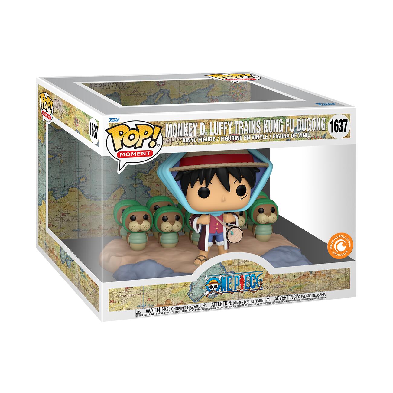 Funko Pop! Moment: One Piece - Monkey D. Luffy Trains Kung Fu Dugong 1637 Crunchyroll Exclusive - Fundom