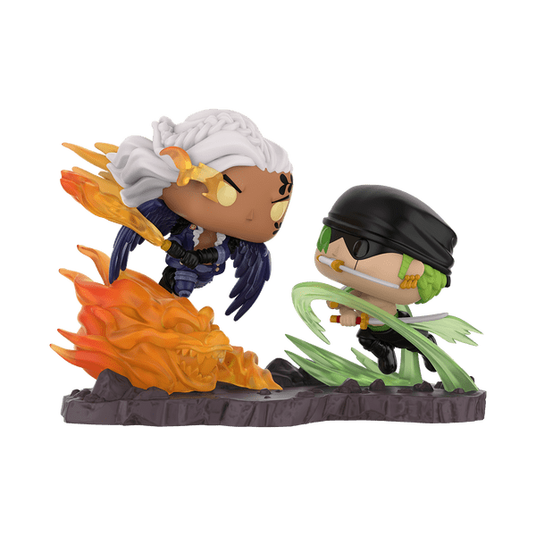 Funko Pop! Moment: One Piece - Roronoa Zoro Vs Unmasked King 1954 GameStop Exclusive - Fundom