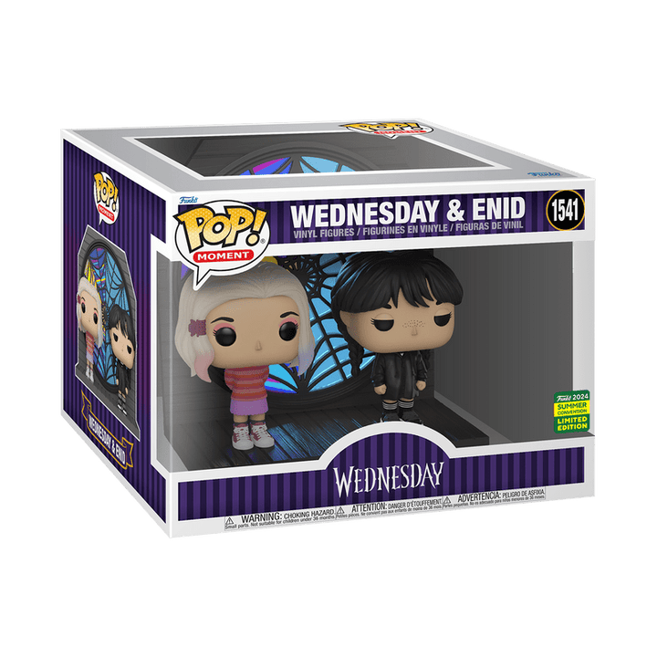 Funko Pop! Moment: The Addams Family - Enid Sinclair & Wednesday Addams 1541 2024 Summer Convention - Fundom