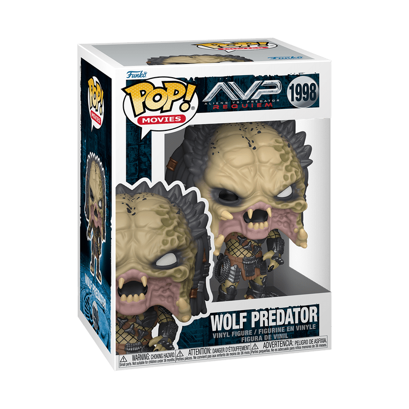 Funko Pop! Movies: Aliens vs. Predator: Requiem - Wolf Predator 1998 - Fundom