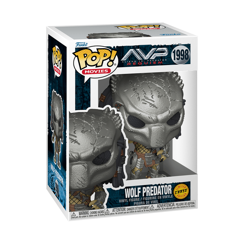 Funko Pop! Movies: Aliens vs. Predator: Requiem - Wolf Predator Masked 1998 Chase - Fundom