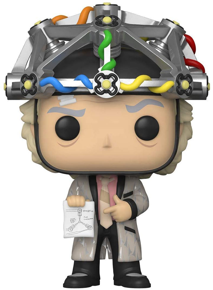 Funko Pop! Movies: Back to The Future - Doc with Helmet Vinyl Figure - Fundom
