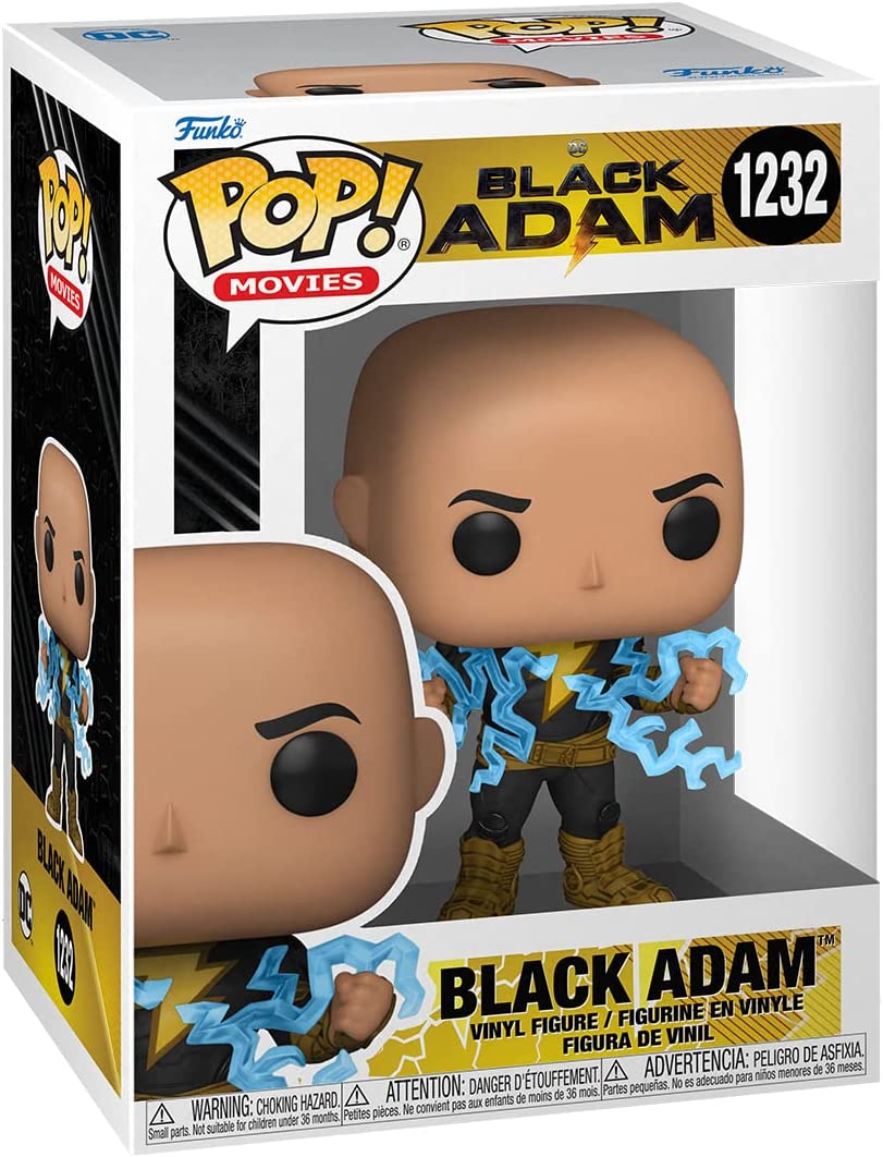 Funko Pop! Movies: Black Adam No Cape with Lighting Chest Vinyl Figure - Fundom