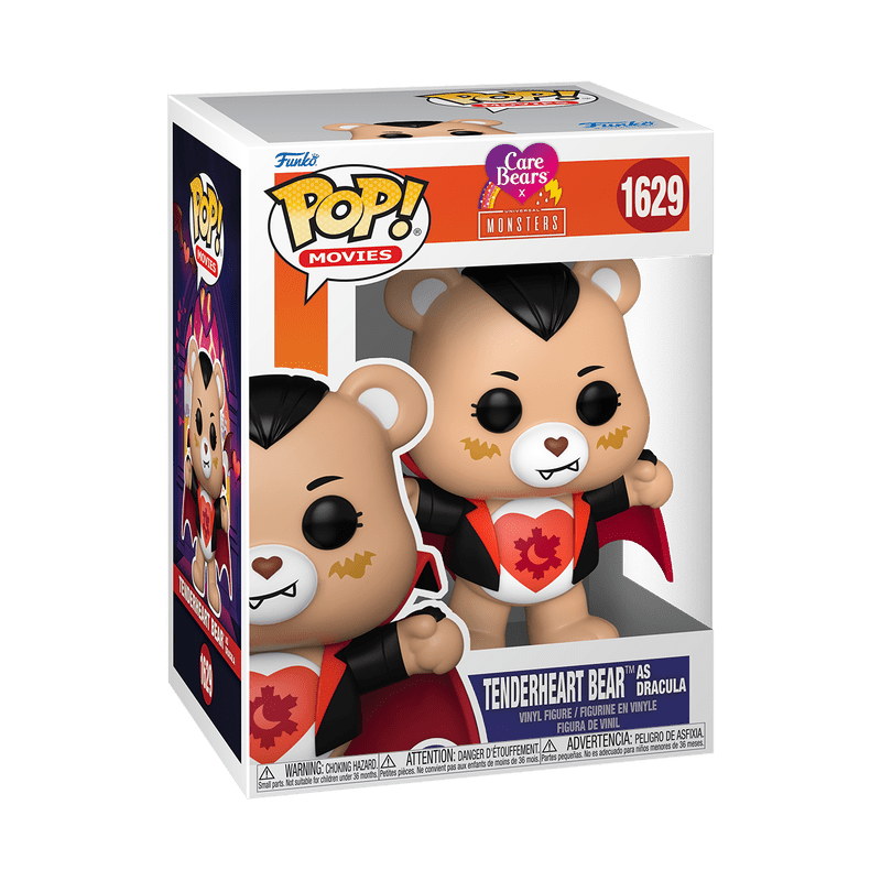 Funko Pop! Movies: Care Bears X Monsters - Tenderheart Bear as Dracula 1629 - Fundom