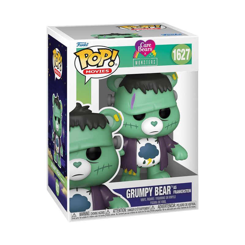 Funko Pop! Movies: Care Bears x Universal Monsters - Grumpy Bear as Frankenstein 1627 - Fundom