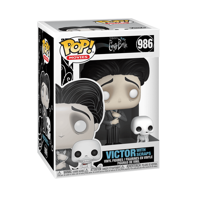 Funko Pop! Movies: Corpse Bride - Victor with Scraps - Fundom