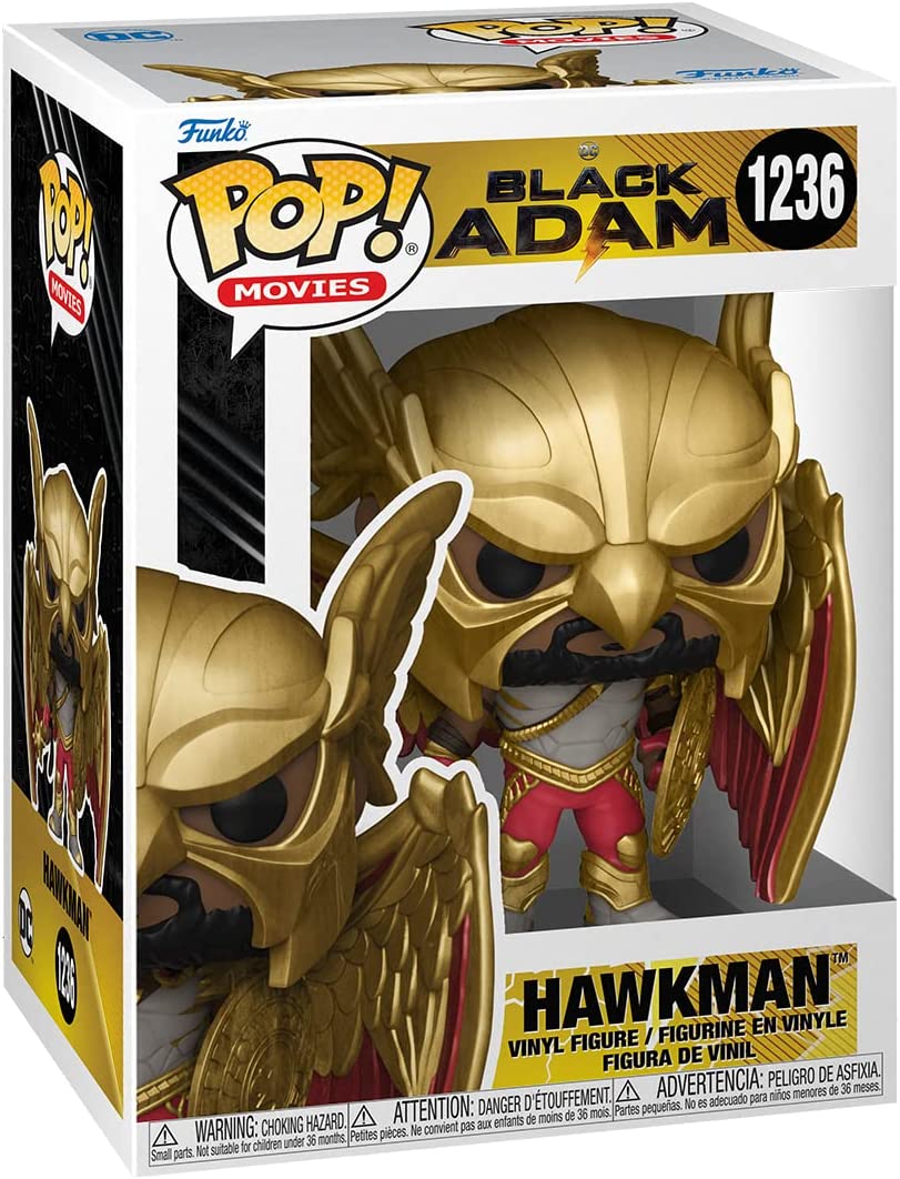 Funko Pop! Movies: DC Comics Black Adam - Hawkman with Helmet and Wings - Fundom