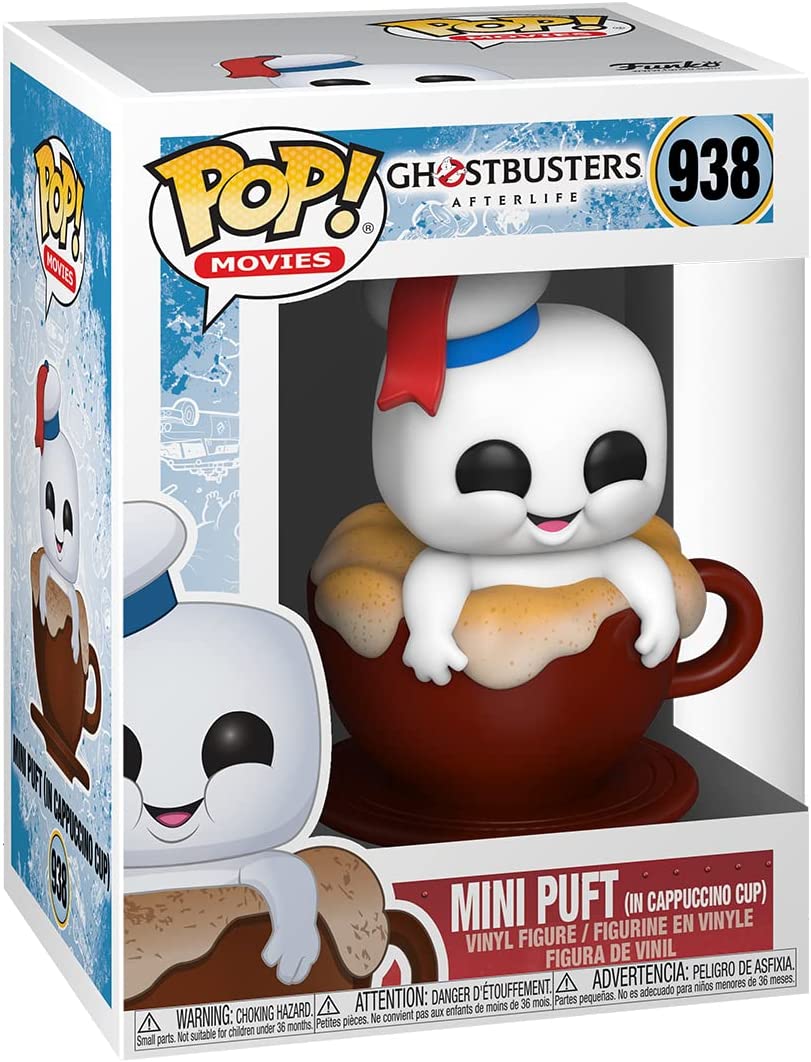 Funko Pop! Movies: Ghostbusters Afterlife - Mini Puft in Cappuccino Cup Vinyl Figure - Fundom