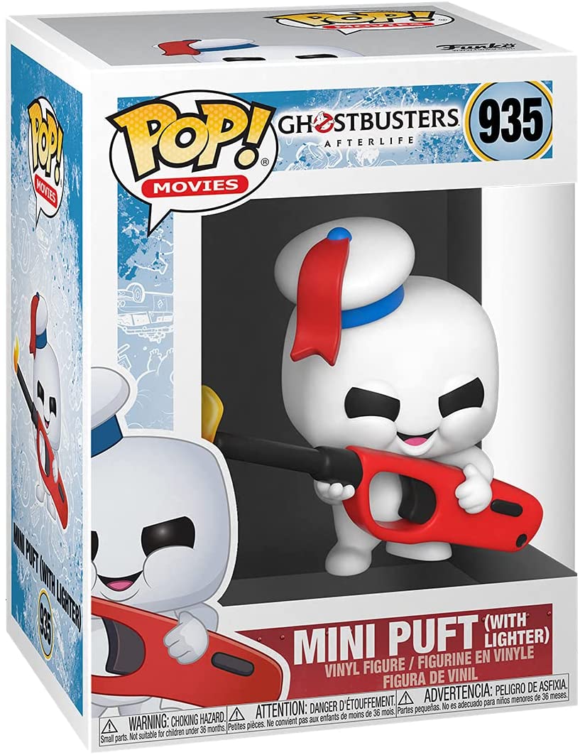 Funko Pop! Movies: Ghostbusters Afterlife - Mini Puft with Light Vinyl Figure - Fundom