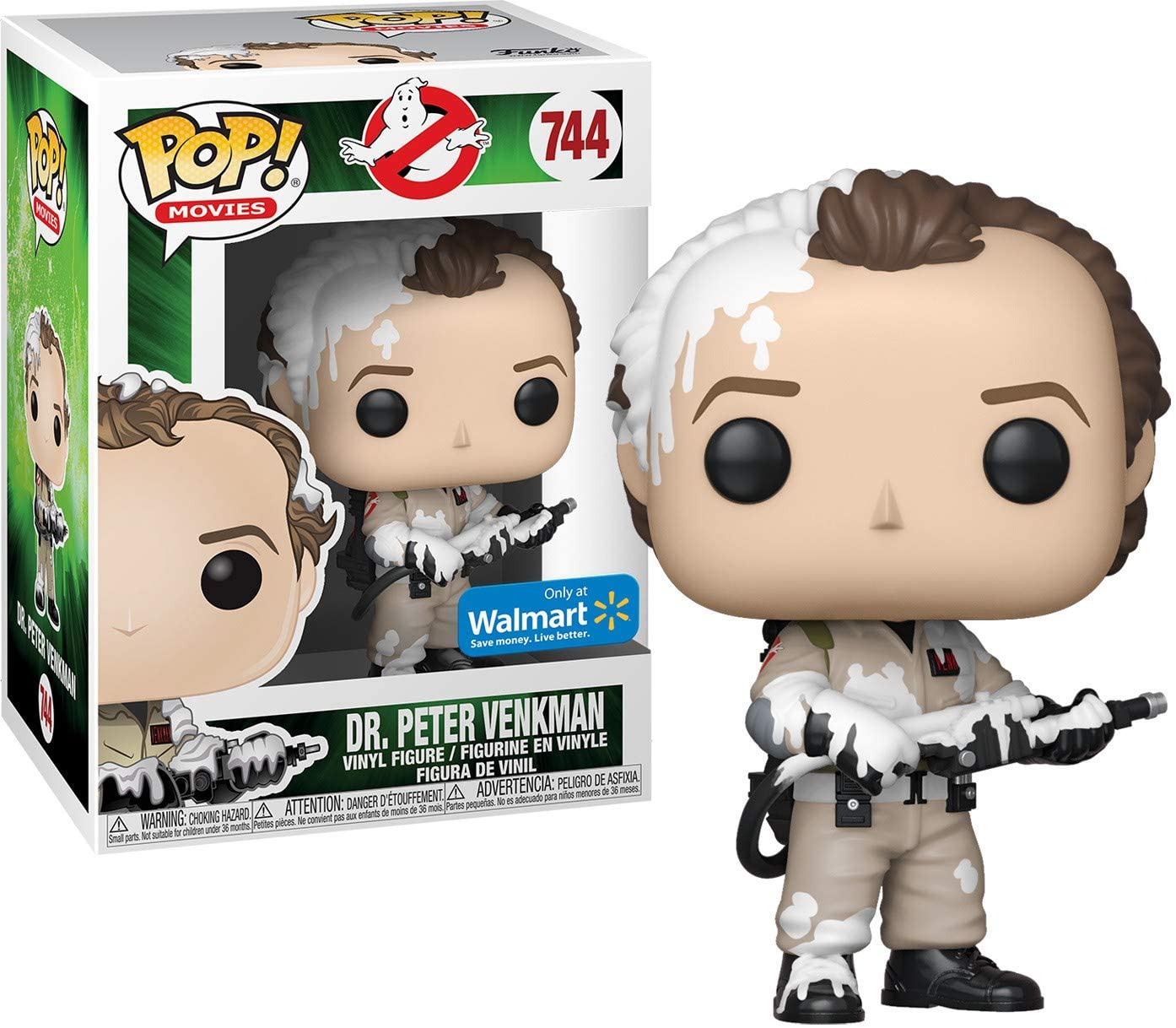 Funko POP! Movies Ghostbusters Dr. Peter Venkman Marshmallow Fluff Exclusive Vinyl Figure - Fundom