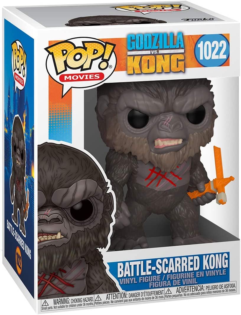 Funko Pop! Movies Godzilla Vs Kong - Battle Worn Kong Vinyl Figure - Fundom