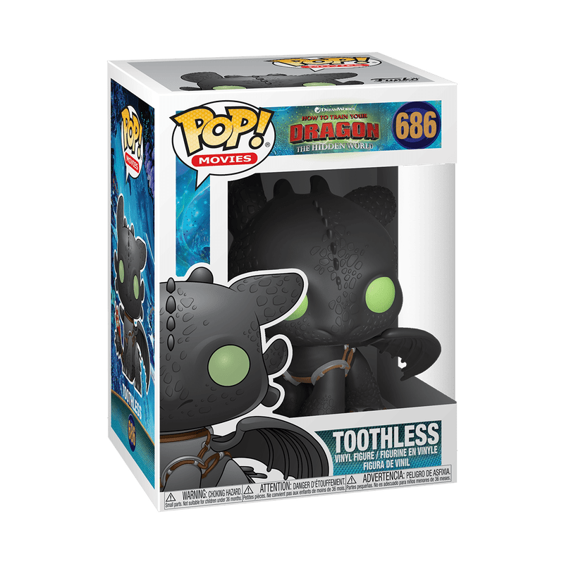 Funko Pop! Movies: How To Train Your Dragon The Hidden World - Toothless 686 - Fundom