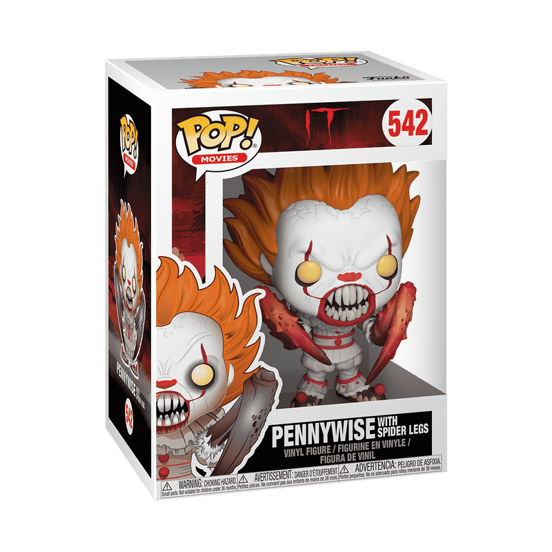 Funko Pop! Movies: IT - Pennywise with Spider Legs 542 - Fundom