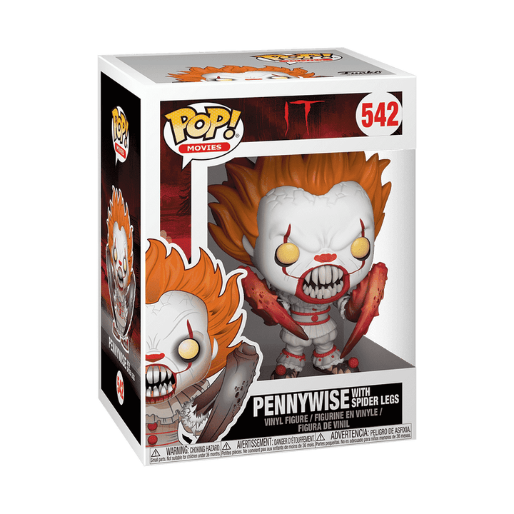 Funko Pop! Movies: IT - Pennywise with Spider Legs 542 - Fundom