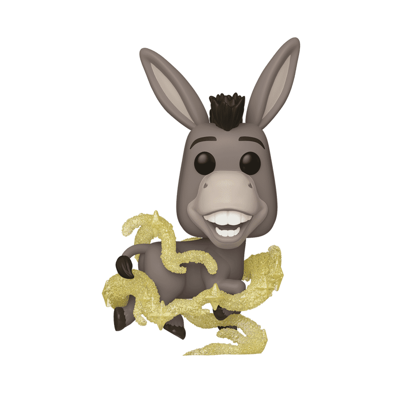 Funko Pop! Movies: Shrek 30th Anniversary - Donkey Glitter 1598 Figure - Fundom