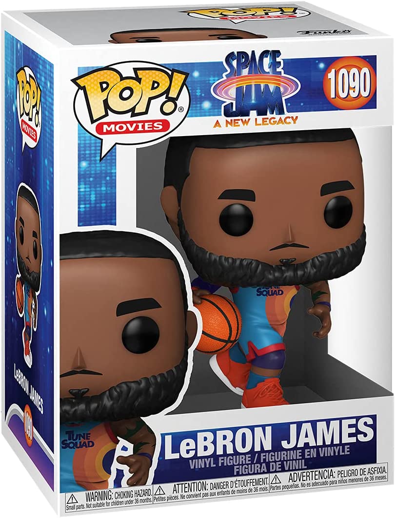 Funko Pop! Movies: Space Jam, A New Legacy - Lebron James Dribbling Vinyl Figure - Fundom