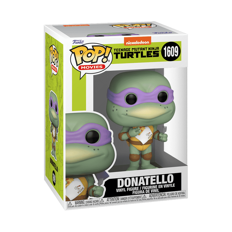 Funko Pop! Movies: Teenage Mutant Ninja Turtles - Donatello with Pizza Slice 1609 - Fundom