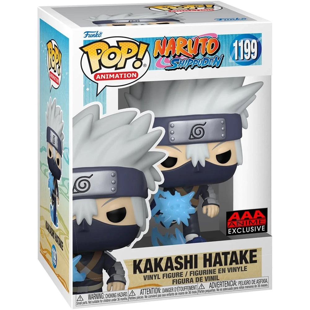 Funko Pop! Naruto Shippuden - Young Kakashi Hatake Chidori GITD AAA Anime Exclusive - Fundom