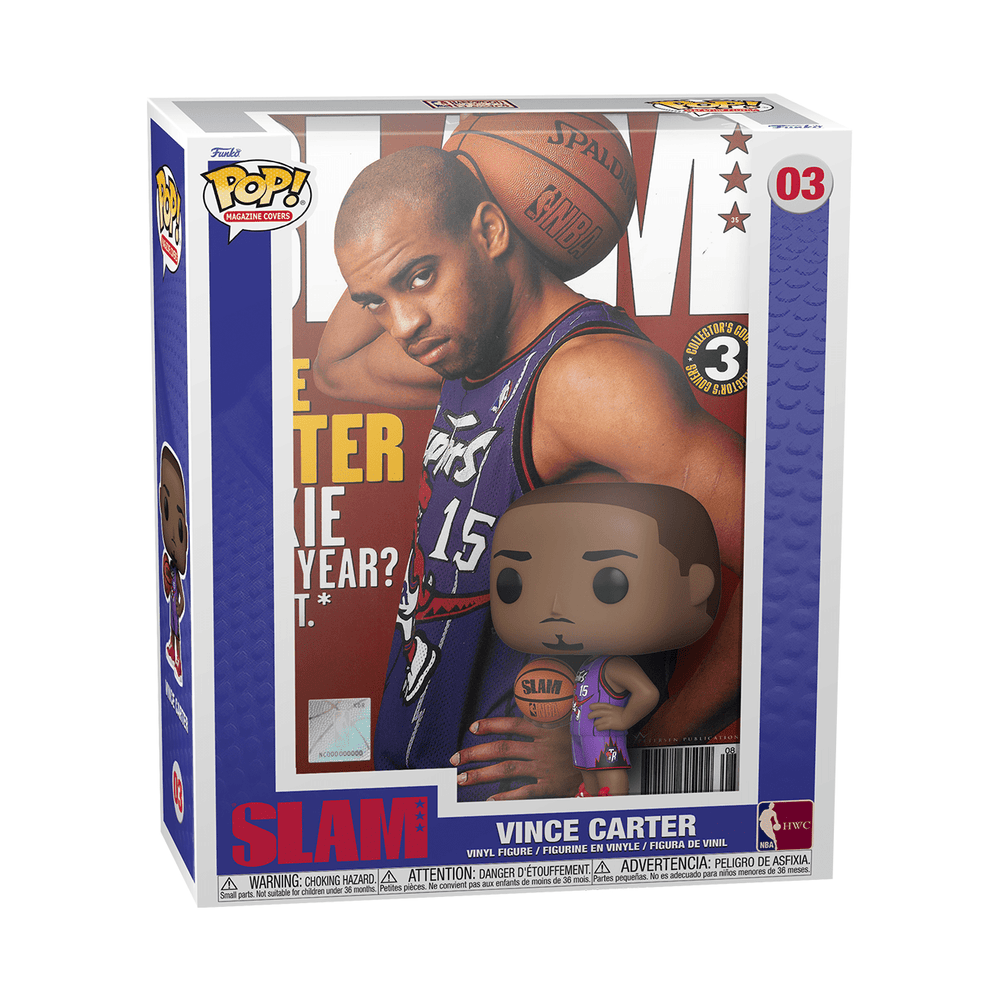 Funko Pop! NBA Cover: SLAM - Vince Carter - Fundom