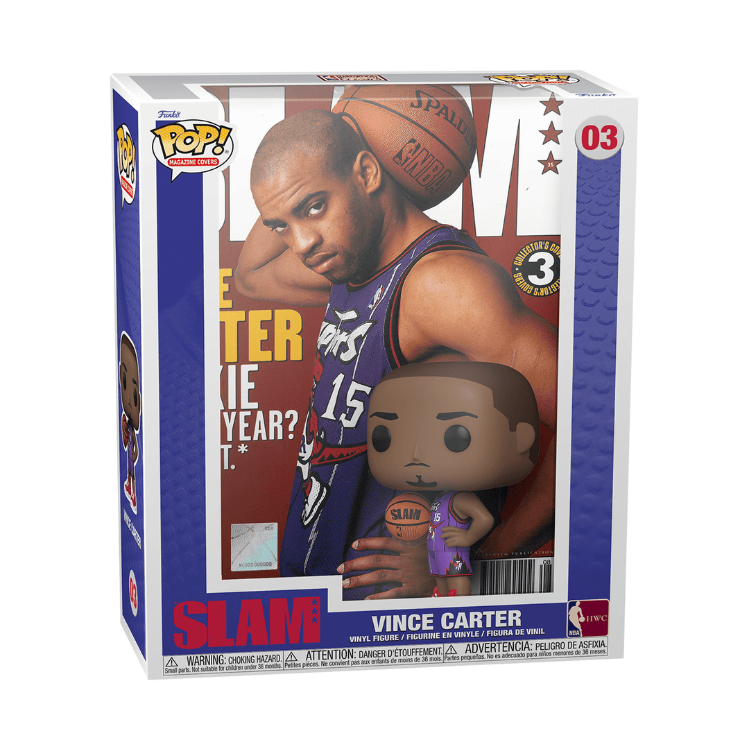 Funko Pop! NBA Cover: SLAM - Vince Carter - Fundom
