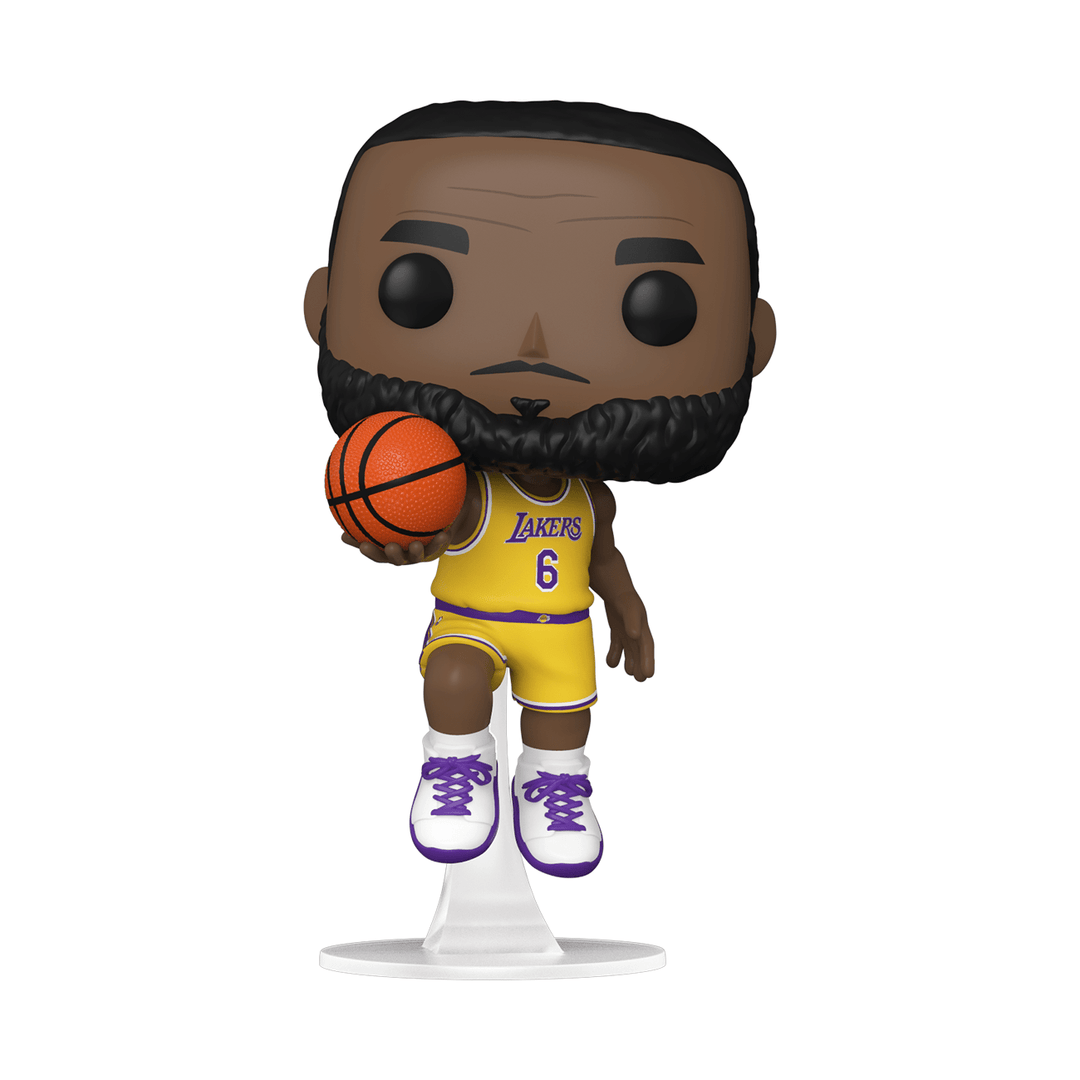 Funko Pop! NBA: Los Angeles Lakers - LeBron James In 6 Jersey - Fundom