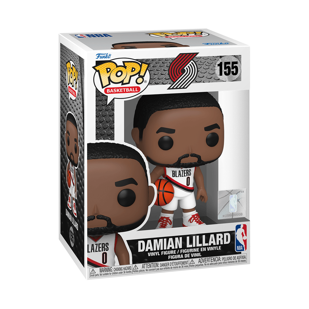 Funko Pop! NBA: Portland Trail Blazers - Damian Lillard - Fundom