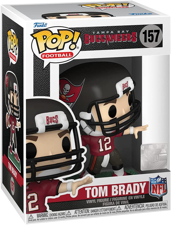 Funko Pop! NFL Buccaneers - Tom Brady (Home Uniform) Vinyl Figure - Fundom