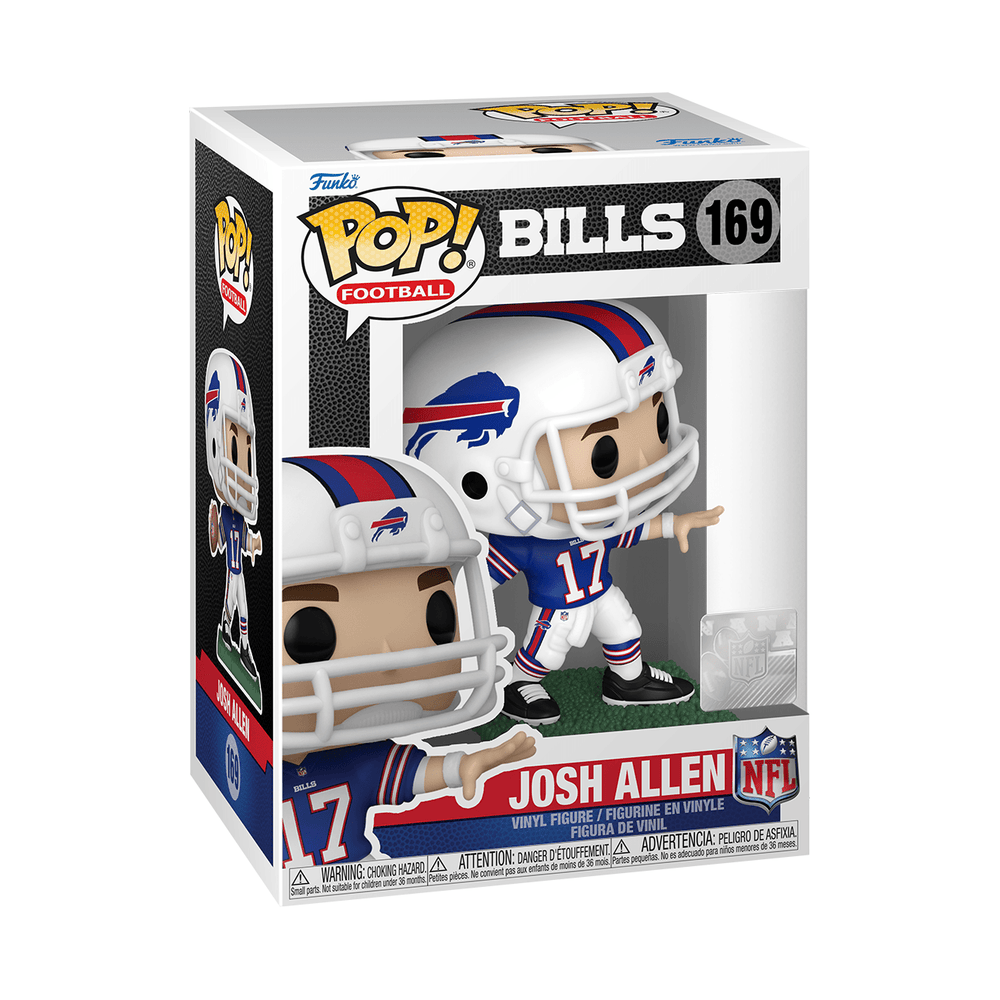 Funko Pop! NFL: Buffalo Bills - Josh Allen Home Uniform - Fundom