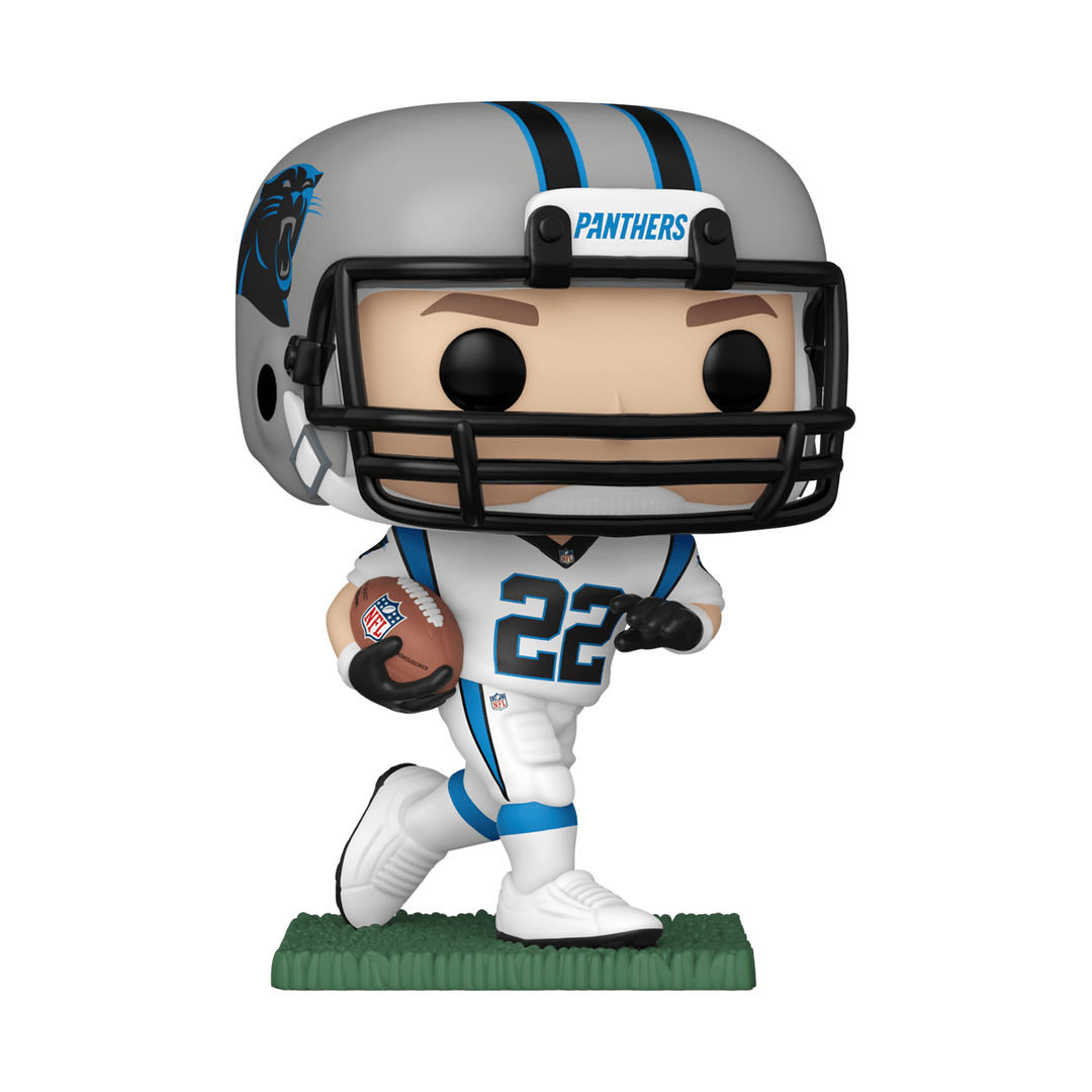 Funko Pop! NFL: Carolina Panthers - C. McCaffrey Away Uniform - Fundom