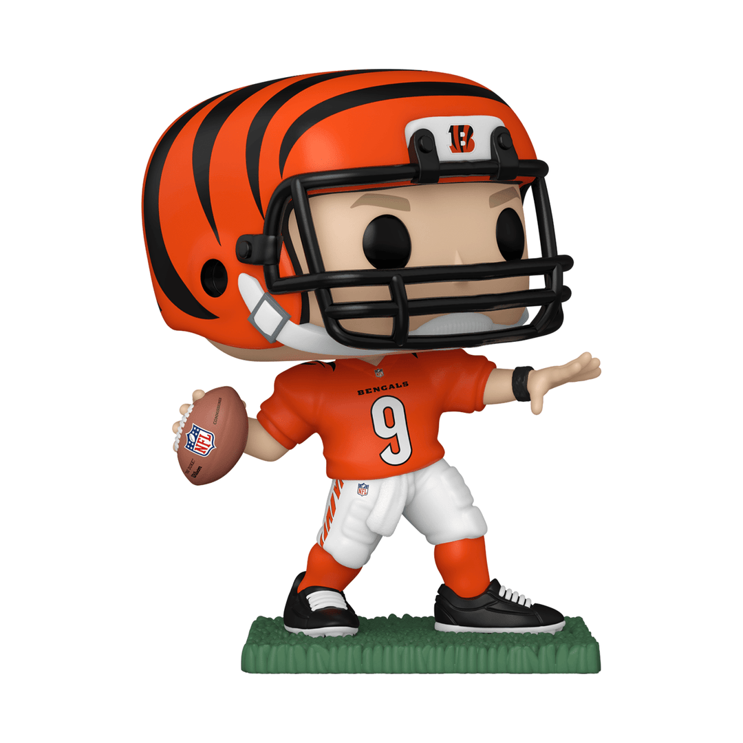 Funko Pop! NFL: Cincinnati Bengals - Joe Burrow Home Uniform - Fundom