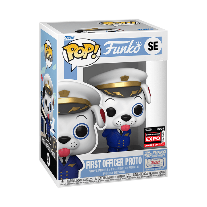 Funko Pop! Originals: First Officer Proto 2024 Limited Edition Entertainment Expo Shared Exclusive - Fundom