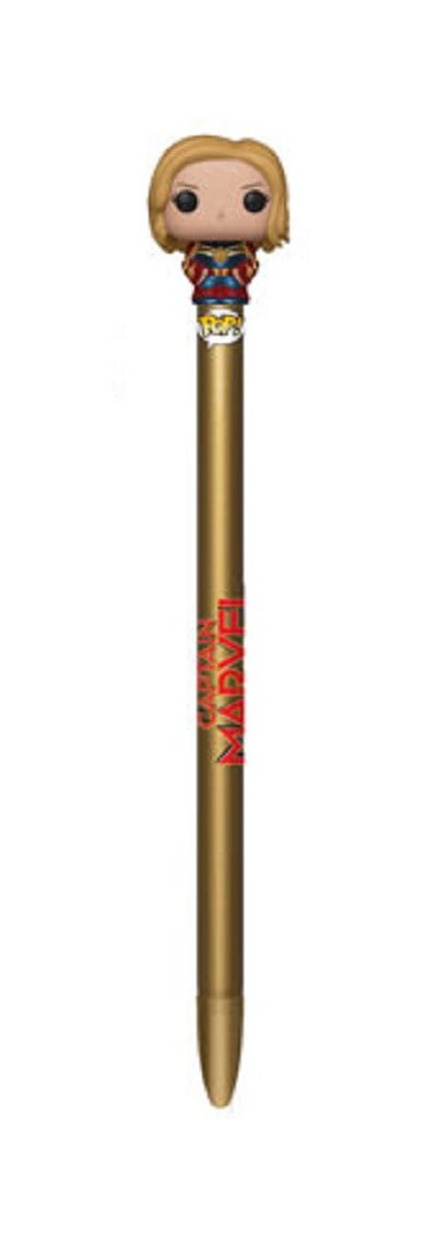 Funko Pop Pen Topper Marvel - Captain Marvel Movie Captain Marvel Pen - Fundom