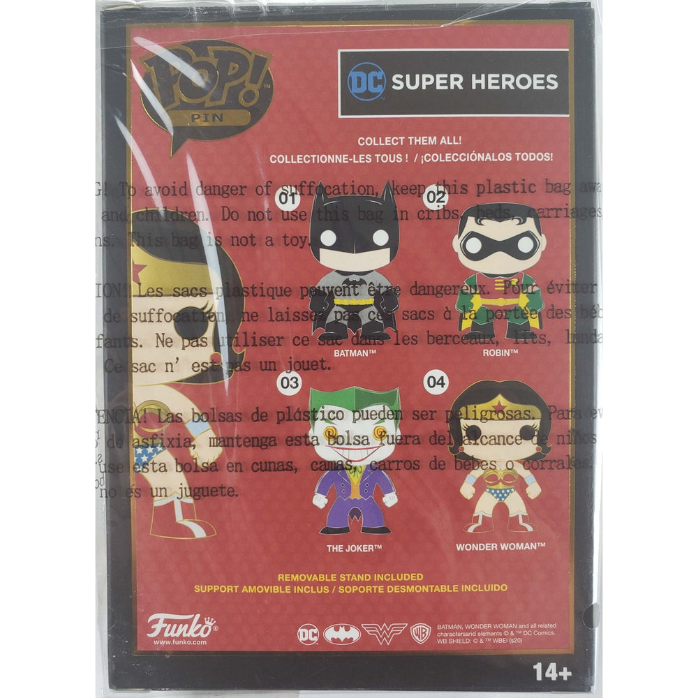 Funko Pop! Pin - DC Super Heroes Wonder Woman 04 Enamel Pin - Fundom