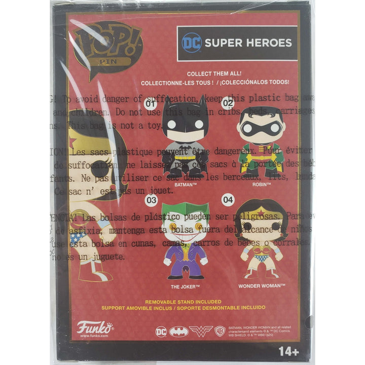 Funko Pop! Pin - DC Super Heroes Wonder Woman 04 Enamel Pin - Fundom